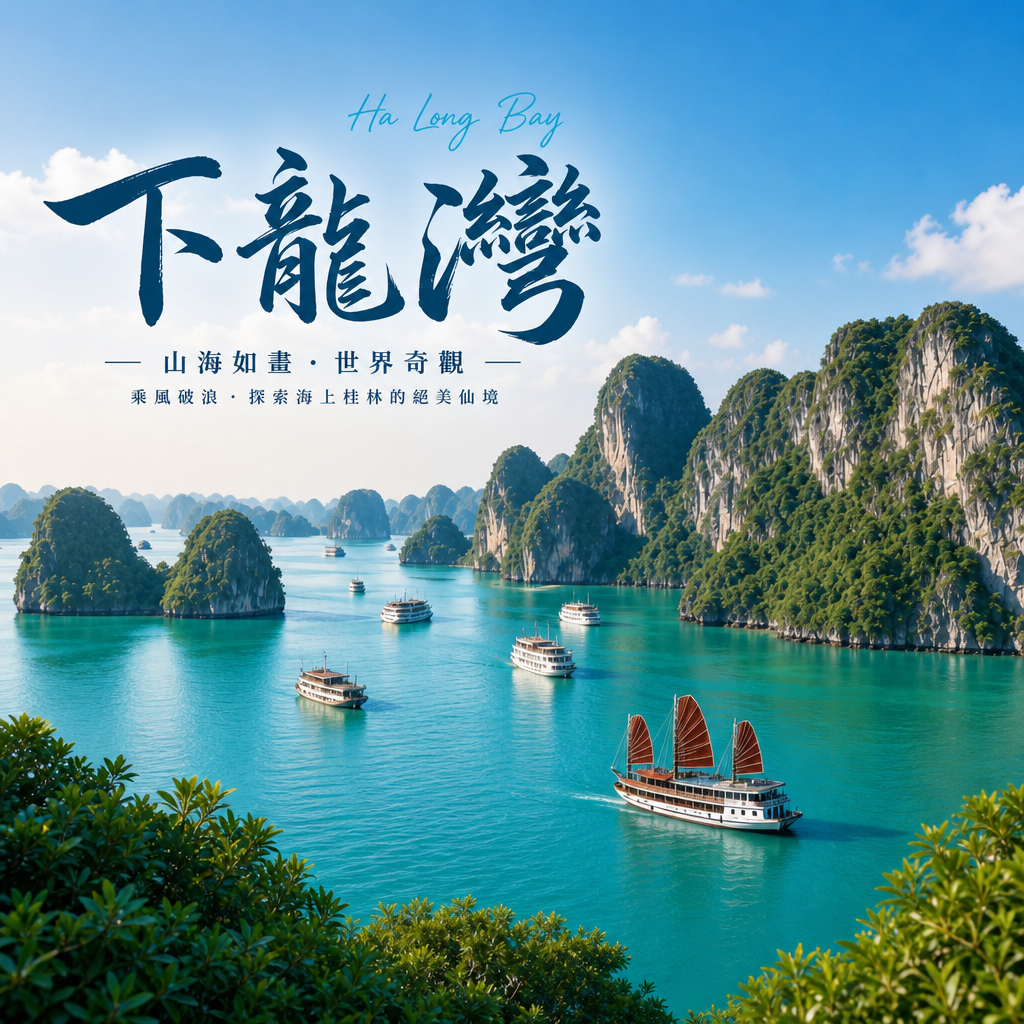 下龍灣 奢華航行